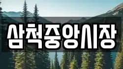 삼척중앙시장