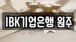 IBK기업은행 원주