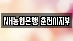 NH농협은행 춘천시지부
