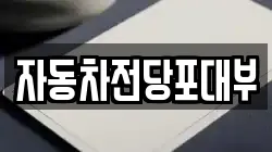 자동차전당포대부