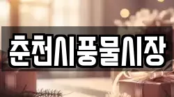 춘천시풍물시장
