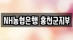 NH농협은행 홍천군지부