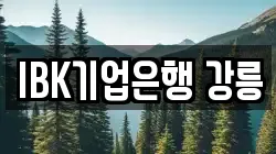 IBK기업은행 강릉