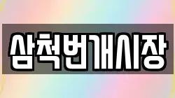 삼척번개시장