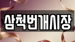 삼척번개시장