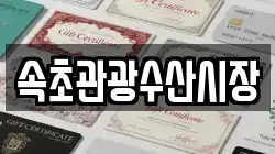 속초관광수산시장