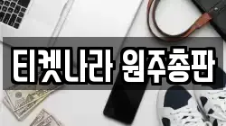 티켓나라 원주총판