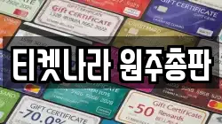 티켓나라 원주총판