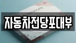 자동차전당포대부