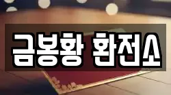 금봉황 환전소