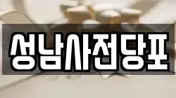 성남사전당포
