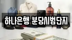 하나은행 분당시범단지