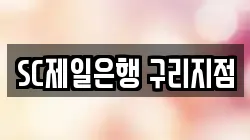 SC제일은행 구리지점