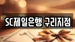 SC제일은행 구리지점