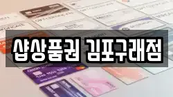 샵상품권 김포구래점