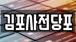 경기도 김포시 운양동 전당포, 상품권판매, 상품권매매, 환전