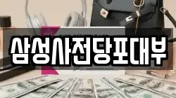 삼성사전당포대부