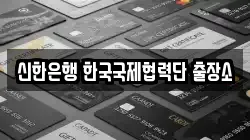 신한은행 한국국제협력단 출장소