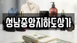 성남중앙지하도상가