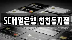 SC제일은행 천천동지점