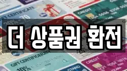 더 상품권 환전