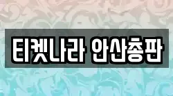 티켓나라 안산총판