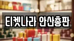 티켓나라 안산총판