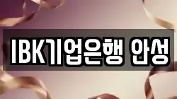 IBK기업은행 안성