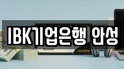 IBK기업은행 안성