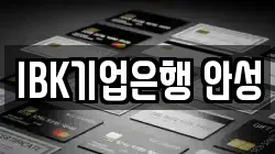 IBK기업은행 안성