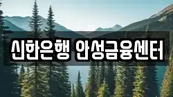 신한은행 안성금융센터