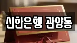 신한은행 관양동