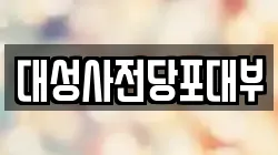 대성사전당포대부