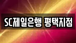 SC제일은행 평택지점