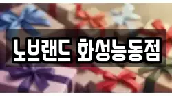 노브랜드 화성능동점
