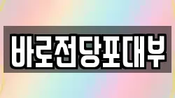 바로전당포대부