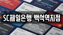 SC제일은행 백석역지점