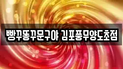 빵꾸똥꾸문구야 김포풍무양도초점