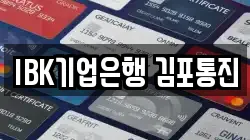 IBK기업은행 김포통진