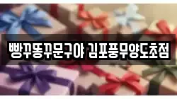 빵꾸똥꾸문구야 김포풍무양도초점