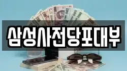 삼성사전당포대부