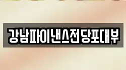 강남파이낸스전당포대부
