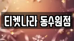 티켓나라 동수원점