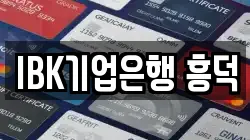IBK기업은행 흥덕