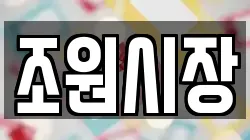 조원시장