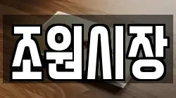 조원시장