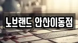 노브랜드 안산이동점