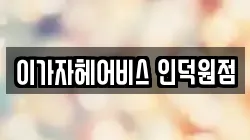이가자헤어비스 인덕원점