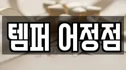 템퍼 어정점