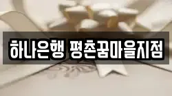 하나은행 평촌꿈마을지점